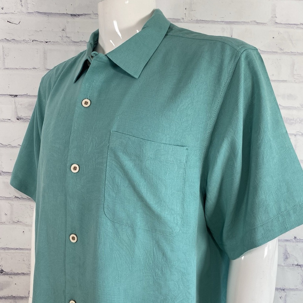Tommy Bahama‎ Shirt Men's XL Hawaiian Camp 100% Silk Floral Tropic Isles NWT